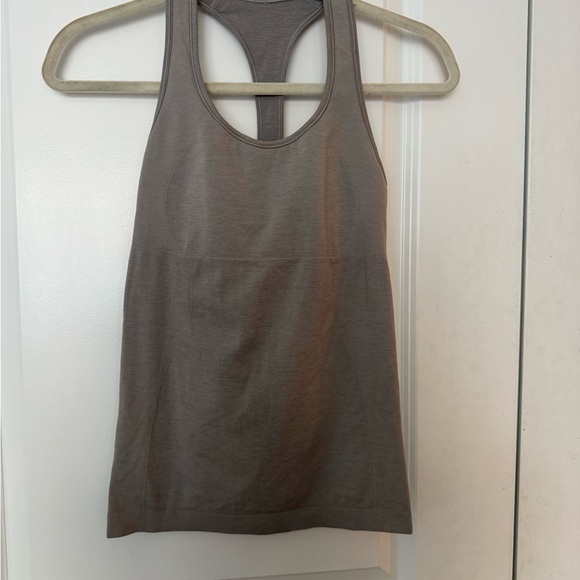 lululemon athletica Tops - Women's Lululemon Swiftly Gray Raceback Tank Top